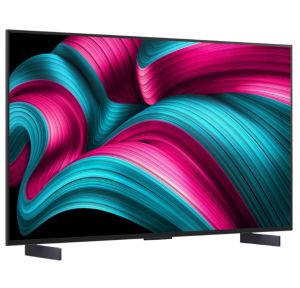 Телевизор LG OLED42C51LA, 42" UHD OLED evo, 4K (3840 x 2160), DVB-C/T2/S2, Full Cinema Screnn, Alpha 9 AI 4K Gen8, 120Hz Native (VRR 144Hz), ThinQ AI, HDR10, VRR, NVIDIA G-SYNC, AMD FreeSync, Dolby Vision, Dolby Atmos, Wi-Fi 6, Bluetooth, HDMI, USB, Airpl