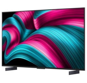 Телевизор LG OLED42C51LA, 42" UHD OLED evo, 4K (3840 x 2160), DVB-C/T2/S2, Full Cinema Screnn, Alpha 9 AI 4K Gen8, 120Hz Native (VRR 144Hz), ThinQ AI, HDR10, VRR, NVIDIA G-SYNC, AMD FreeSync, Dolby Vision, Dolby Atmos, Wi-Fi 6, Bluetooth, HDMI, USB, Airpl