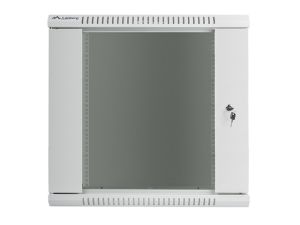 Communication cabinet Lanberg rack cabinet 19" wall-mount 12U / 600x450 for self-assembly (flat pack), gray