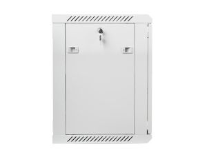 Communication cabinet Lanberg rack cabinet 19" wall-mount 12U / 600x450 for self-assembly (flat pack), gray