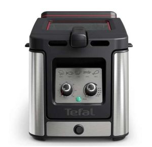 Fryer Tefal FR600D10, CLEAR DUO (ODORLESS), 1.2kg (3.5L), 2000W, adjustable temp & timer (30min), removable bowl, cool touch, on/off