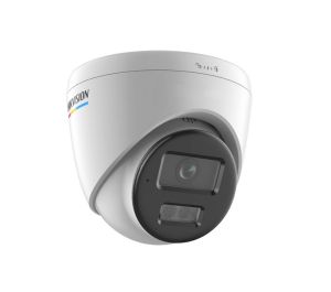 Camera HikVision 4 MP ColorVu with Smart Hybrid Light Fixed Turret Network Camera, 2.8 mm, F1.0, IR, White Light up to 30m, H.265+, IP67, built-in microphone, 12Vdc/PoE 7.5W