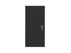 Communication cabinet Lanberg rack cabinet 10" wall-mount 12U/280x310 for self-assembly with metal door black (flat pack)