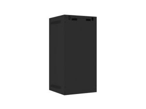 Communication cabinet Lanberg rack cabinet 10" wall-mount 12U/280x310 for self-assembly with metal door black (flat pack)