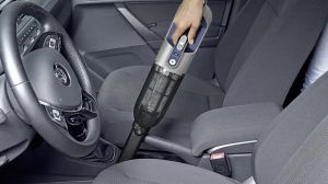 Vacuum cleaner Bosch BBH3K2800, Cordless Handstick Vacuum cleaner 2 in 1 Flexxo Gen2, Serie 4, 28V, 82 dB(A), AllFloor Power Brush with LEDs, built-in accessories, Blue