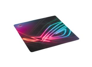 Mouse pad Asus ROG Strix Edge large, vertical gaming mouse pad with gaming-optimized surface, full-color anti-fray stitched edges and a non-slip rubber base