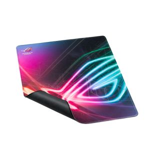 Mouse pad Asus ROG Strix Edge large, vertical gaming mouse pad with gaming-optimized surface, full-color anti-fray stitched edges and a non-slip rubber base