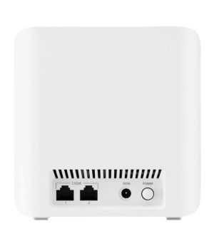 Mesh system Asus Mesh WiFi system, ZenWiFi BD4 1PK, BE3600, Dual-Band, up to 240m2, Quad-Core 1.5GHz CPU, 128MB/512MB Flash/RAM, 2.5G dual-port, Smart Home Master SSIDs, AiProtection Pro, Adaptive QoS, VPN server/client, IPTV, OFDMA, UTF-8 SSID, AiMesh, W