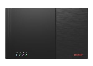 Network storage Asustor Flashstor 6 FS6706T, 6 Bay NAS, Quad-Core 2.0GHz, Dual 2.5GbE Ports, 4GB RAM DDR4, Six M.2 SSD Slots, (Diskless), HDMI 2.0b+ Infrared Receiver, Black