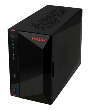 Network storage Asustor Nimbustor AS5402T, 2 Bay NAS, Quad-Core 2.0GHz CPU, Dual 2.5GbE Ports, 4GB SO-DIMM DDR4 (Max. 16GB), Four M.2 SSD Slots (Diskless), 3x USB 3.2 Gen 1 Type A , WOW (Wake on WAN), WOL, System Sleep Mode, AES-NI hardware encryption, Bl