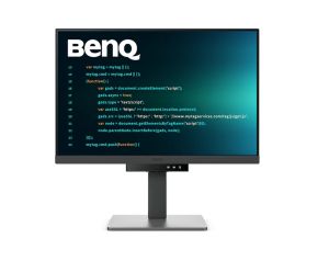 Монитор BenQ RD240Q, 24.1", 2560x1600 WQXGA, Programming Monitor, 16:10, 1.07 billions col., HDR10, 1000:1, 20M:1 DCR, 300 cd/m2, HDMI 2.0, DP 1.4, USB-C (90W), Flicker-free, B.I. Gen2, Low Blue Light+, Night Hours Prot., Sp.2W, Height Adj.,Tilt,Swiv, Piv