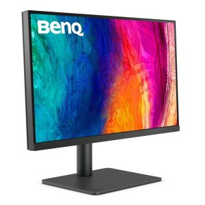 Монитор BenQ PD2705U, 27" IPS LED, 5ms,3840x2160 4K UHD, Designer Monitor, AQCOLOR, 100% sRGB, HDR10, B.I., LBL, KVM Switch, ICCsync, CAD/CAM, DualView, 1000:1, 300 cd/m2, HDMI, DP, USB Type-C(Power 65W, DP alt), Speak.2x2W, Height Adj., Swivel, Tilt, Gra