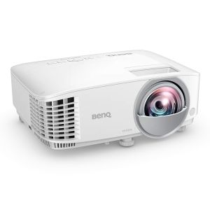 Multimedia projector BenQ MW826STH, Short Throw, 87"@1m, WXGA 1280x800, 3500 AL, 20000:1, VGA, RCA, S-Video, 2xHDMI, Audio In/Out, Speaker 10W, USB (Type A) x1, LAN ( RJ45) x1, IEC62368, Optional interactive kit(PW02/PT12)