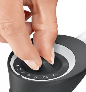 Blender Bosch MS61A4110, Blender, ErgoMixx, 800 W, Included transparent jug, White, anthracite