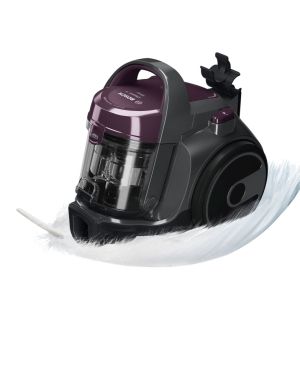 Vacuum cleaner Bosch BGC05AAA1, Vacuum Cleaner, 700 W, Bagless type, 1.5 L, 78 dB(A), Energy efficiency class A, purple/stone gray