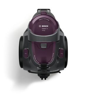 Vacuum cleaner Bosch BGC05AAA1, Vacuum Cleaner, 700 W, Bagless type, 1.5 L, 78 dB(A), Energy efficiency class A, purple/stone gray