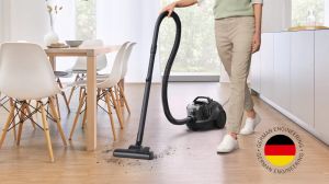 Vacuum cleaner Bosch BGC21X200, Bagless vacuum cleaner, Serie 4, Black