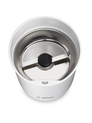 Coffee grinder Bosch TSM6A011W, Coffee grinder, 180W, up to 75g coffee beans, White