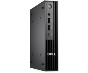 Desktop computer Dell Pro Micro Plus QBM1250, Intel Core Ultra 5 235 (13 TOPS NPU, 14 cores, up to 5.0GHz), 16 GB: 1 x 16 GB, DDR5, up to 5600 MT/s, 512GB SSD TLC, Integrated Graphics, Wi-Fi 6E, Bulgarian Keyboard&Mouse, 180W, Ubuntu, 3Y PS