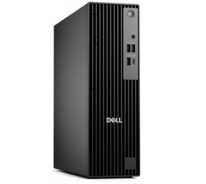Desktop computer Dell Pro Slim QCS1255, AMD Ryzen 7 8700G (16 TOPS NPU, 8 cores, up to 5.1GHz), 16 GB: 2 x 8 GB, DDR5, up to 4800 MT/s, 512GB SSD, Integrated Graphics, Wi-Fi 6, Bulgarian Keyboard&Mouse, 180W, Ubuntu, 3Y PS