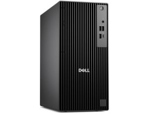 Desktop computer Dell Pro Tower QCT1255, AMD Ryzen 5 PRO 8600G (16 TOPS NPU, 6 cores, up to 5.0GHz, 16 GB: 2 x 8 GB, DDR5, up to 4800 MT/s, 512GB SSD, Integrated Graphics, 8x DVD+/-RW, Bulgarian Keyboard&Mouse, 180W, Ubuntu, 3Y PS