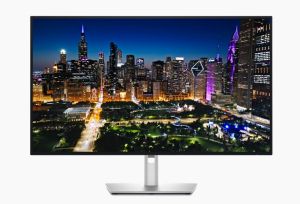 Monitor Dell U3225QE, 31.5" IPS UHD AG, UltraSharp 120Hz, 5ms, 3000:1, 600 cd/m2, 4K 3840x2160, DCI-P3 99%, HDR, HDMI, DisplayPort, Thunderbolt Hub, Power delivery 140w, RJ45, ComfortView Plus, Height Adjustable, Pivot, Swivel, Tilt, PiP, PbP, Gray