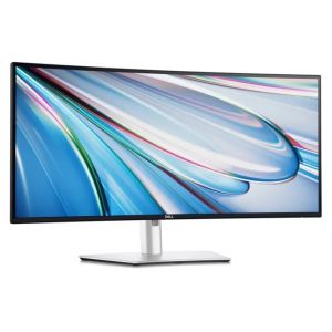 Monitor Dell U3425WE, 34.14'' IPS Anti-Glare, UltraSharp Curved, 21:9, 5ms, 2000:1, 300 cd/m2, WQHD 3440x1440, 120 Hz, sRGB 100%, HDMI, DP, USB 3.2 Hub, USB- C Hub, Speakers, RJ45, KVM, PiP, PbP, ComfortView, PD 90W, Height Adjustable, Swivel, Tilt