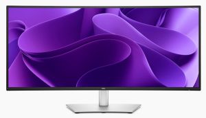Монитор Dell P3425WE, 34.1" Curved, WQHD AG, IPS, 100 Hz, 21:9, 5ms, 1500:1, 300 cd/m2, (3440x1440 ), 99% sRGB, HDMI, DP, USB-C PD of up to 90W, USB-C Hub, RJ45, PIP, PBP, Height Adjustable, Swivel, Slant, Tilt, Black
