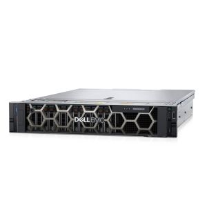 Сървър Dell PowerEdge R550, Chassis 8 x 3.5" (SAS, SATA), Intel Xeon Silver 4310, 32GB (2x16GB DDR4 RDIMM), 1x480GB SSD SATA RI, Rails Without CA, Bezel, Front PERC H755 Front Load, iDRAC9 Enterprise 15G, Dual 1100W Titanium, 3Y Basic Onsite