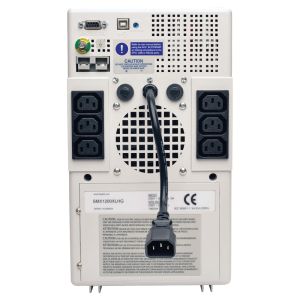 Tripp Lite by Eaton UPS SmartPro 230V 1kVA 750W Medical-Grade Line-Interactive Tower UPS with 6 Outlets, Full Isolation, Expandable Runtime