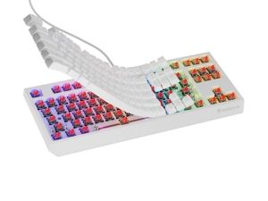 Keyboard Genesis Gaming Keyboard Thor 230 TKL US RGB Mechanical Outemu Red White Hot Swap