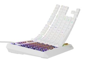 Keyboard Genesis Gaming Keyboard Thor 230 TKL US RGB Mechanical Outemu Brown White Hot Swap