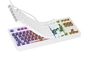 Keyboard Genesis Gaming Keyboard Thor 230 TKL US RGB Mechanical Outemu Brown White Hot Swap