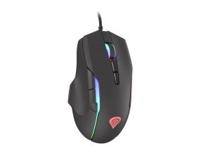 Mouse Genesis Gaming Mouse Xenon 220 6400dpi with Software Illuminated Black