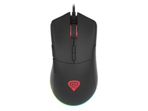 Mouse Genesis Gaming Mouse Krypton 290 6400 DPI RGB Backlit With Software Black