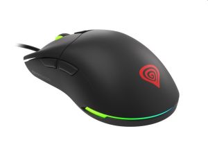 Mouse Genesis Gaming Mouse Krypton 8000DPI RGB Ultralight Black PAW3333