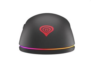 Mouse Genesis Gaming Mouse Krypton 8000DPI RGB Ultralight Black PAW3333