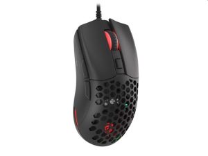 Mouse Genesis Gaming Mouse Krypton 8000DPI RGB Ultralight Black PAW3333
