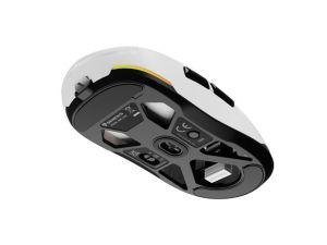 Mouse Genesis Gaming Mouse Zircon 660 Wireless 12000 DPI White