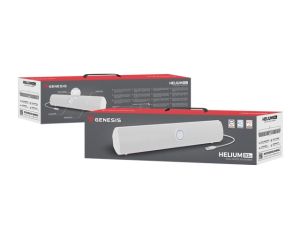 Audio system Genesis Soundbar Helium, 312BT, 2.0 Bluetooth, White