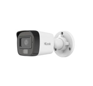 Камера Hi-Look 2 MP Smart Hybrid Light MD 2.0 Fixed Bullet Network Camera, 2.8mm, F1.6, IR,White Light up to 30m, H.265+, IP67, Digital WDR, 3D DNR, Built-in Microphone, 12Vdc/PoE 6.5W
