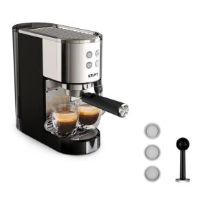 Coffee machine Krups XP444C10 ESP PUMP VIRTUOSO+ SS EU