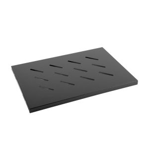 Lanberg accessory 19" fixed shelf 1U / 496x280mm, max load capacity up to 120 kg, black