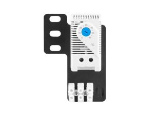 Accessory Lanberg closed-loop thermostat 10A for rack cabinets with 19" ear and terminal block, gray