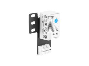 Accessory Lanberg closed-loop thermostat 10A for rack cabinets with 19" ear and terminal block, gray