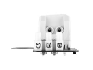 Accessory Lanberg closed-loop thermostat 10A for rack cabinets with 19" ear and terminal block, gray