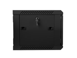 Communication cabinet Lanberg rack cabinet 19” wall-mount 6U / 600x450 for self-assembly (flat pack), black