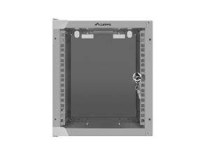 Communication cabinet Lanberg rack cabinet 10” wall-mount 6U / 280x310 for self-assembly (flat pack), gray