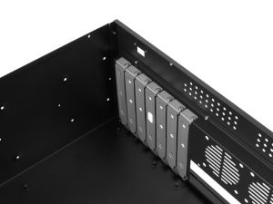 Communication cabinet Lanberg rackmount server chassis atx 350/10 19"/4U