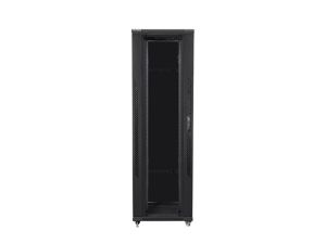Communication cabinet Lanberg rack cabinet 19" free-standing 42U/800x1200 (flat pack) black
